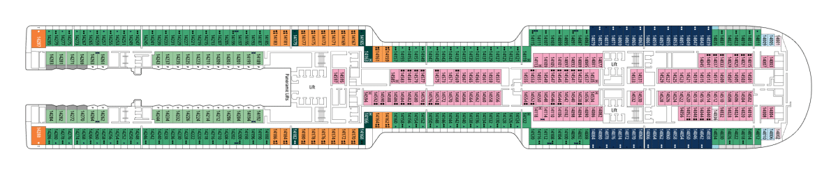 MSC World Europa - Pont 14 Prague