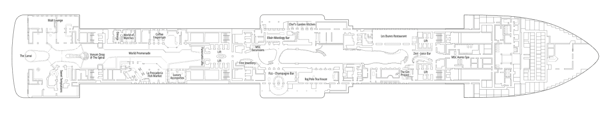 MSC World Europa - Pont 8 Madrid